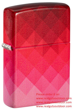 Zippo Ombre Pixel Deep Crimsons 540 Color 46129