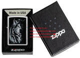 Zippo Lindsay Kivi Shadow Wolf Street Chrome 46149