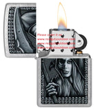 Zippo Grim Beauty Design Street Chrome 46151