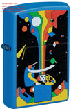 Zippo Cosmic Zippo Design Sky Blue Matte 46155