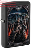 Zippo Anne Stokes Reaper-Final Verdict Design Black Matte 46164