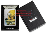 Zippo Linda Picken Majestic Buck Design Street Chrome 46165