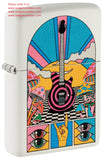 Zippo Retro Music Design White Matte 46167