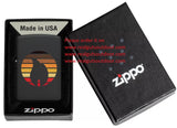 Zippo Colorblock Zippo Design Black Matte 46168
