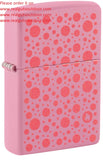Zippo Polka Dot Design Color Image Pink Matte 46170