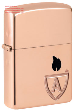 Zippo Limited Edition Solid Copper Case Armor Black Insert Up to 15000 pcs 46171
