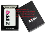 Zippo Frosted Zippo Design White Matte Color Image 46240