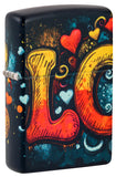 Zippo Love Mural Design 540 Color Matte 46283