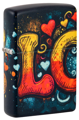 Zippo Love Mural Design 540 Color Matte 46283