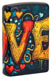 Zippo Love Mural Design 540 Color Matte 46283