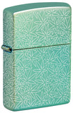 Zippo Atomic Plant Design Photo Image 360 High Polish Green 46294