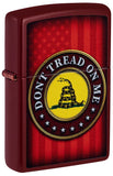 Zippo Dont Tread on Me® Merlot Color Image 46419
