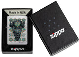 Zippo Buck Wear-American Bison Design Street Chrome Color Image 46422