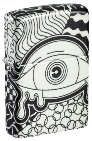 Zippo Vision Test Design Glow in the Dark 540 Color 46428