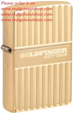 Zippo James Bond 007 Goldfinger 50 Years Limited Edition Armor 46467