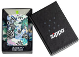 Zippo Abstract Plant Design 540 Color Glow in Dark 46562