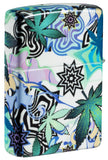 Zippo Abstract Plant Design 540 Color Glow in Dark 46562