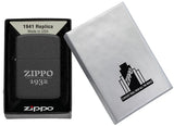 Zippo Design 1941 Replica Black Crackle® Color Image 46567