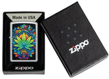 Zippo Plant Design Street Chrome Color Image 46575