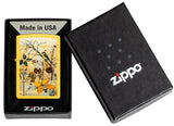 Zippo Scrapbook Bird Design Color Image Sunflower 46580
