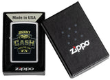 Zippo Johnny Cash Walk the Line Color Image Street Chrome 46592