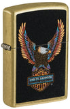 Zippo Harley-Davidson Eagle Logo Street Brass Color Image 46678