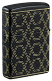 Zippo Queen of Bud Design Laser 360 Black Matte 46684