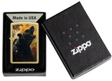 Zippo Grizzly Roar Design Street Brass 46695