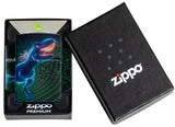 Zippo Cyber Dino Design Glow in the Dark 540 Color 46701