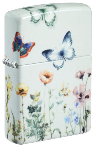 Zippo Vibrant butterflies flutter 540 Color Glow in the Dark 46703