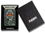 Zippo Zipsquatch Design Green Matte Color Image 46720