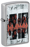 Zippo Def Leppard Street Chrome Color Image 46742