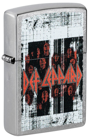 Zippo Def Leppard Street Chrome Color Image 46742