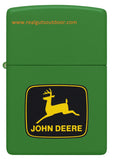 Zippo John Deere Moss Green Color Image 46765
