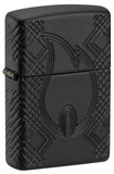 Zippo Rivet Flame Design Armor MultiCut Black Matte 46775