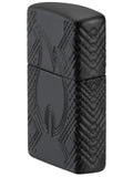 Zippo Rivet Flame Design Armor MultiCut Black Matte 46775