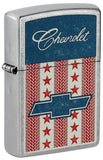 Zippo Chevrolet® Stars and Stripes Color Image Street Chrome 46783