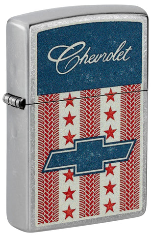 Zippo Chevrolet® Stars and Stripes Color Image Street Chrome 46783
