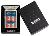 Zippo Chevrolet® Stars and Stripes Color Image Street Chrome 46783