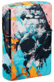 Zippo Grinning Skull Design 540 Color abstract design 46818