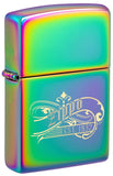 Zippo Established 1932 Design Laser Two-Tone Multi Color 46837
