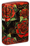 Zippo Blooming Roses Design 540 Fusion Tumbled Brass 46849