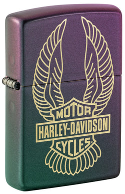 Zippo Harley-Davidson® Winged Logo Design Laser Engrave 46859
