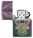 Zippo Harley-Davidson® Winged Logo Design Laser Engrave 46859
