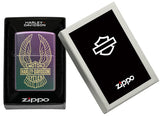 Zippo Harley-Davidson® Winged Logo Design Laser Engrave 46859