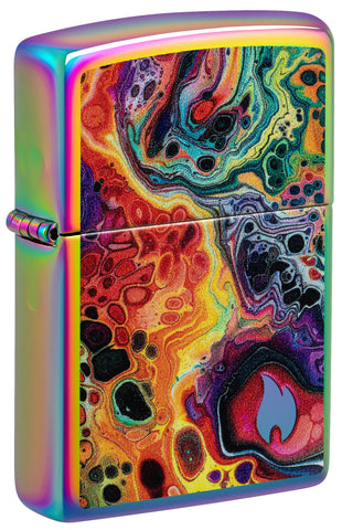 Zippo Colorful Abstract Design Color Image Multi Color 46938