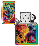 Zippo Colorful Abstract Design Color Image Multi Color 46938