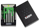 Zippo Glowing Goo Design Glows In The Dark 540 Color 46950