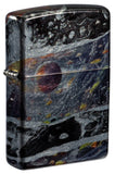 Zippo Fusion Galaxy Design Tumbled Chrome 540 Color 46964