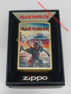 Zippo Iron Maiden Street Brass Color Image 46988